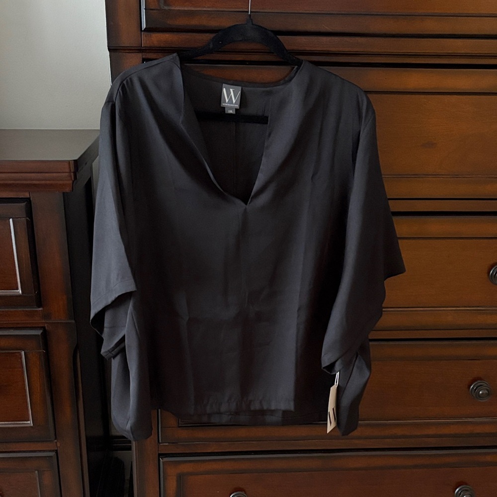 Worthington Black Women's Blouse